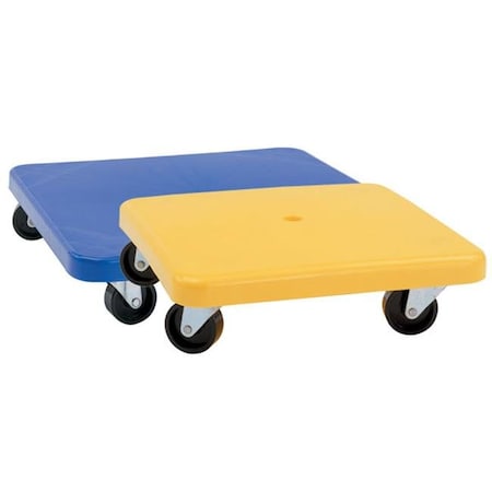Perfectpitch 16 in. Plastic Scooter; Assorted Blue & Yellow PE22069